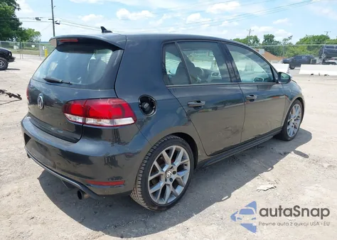 2014 Volkswagen Gti Wolfsburg Edition from USA, damaged, VIN WVWHD7AJ2EW004370